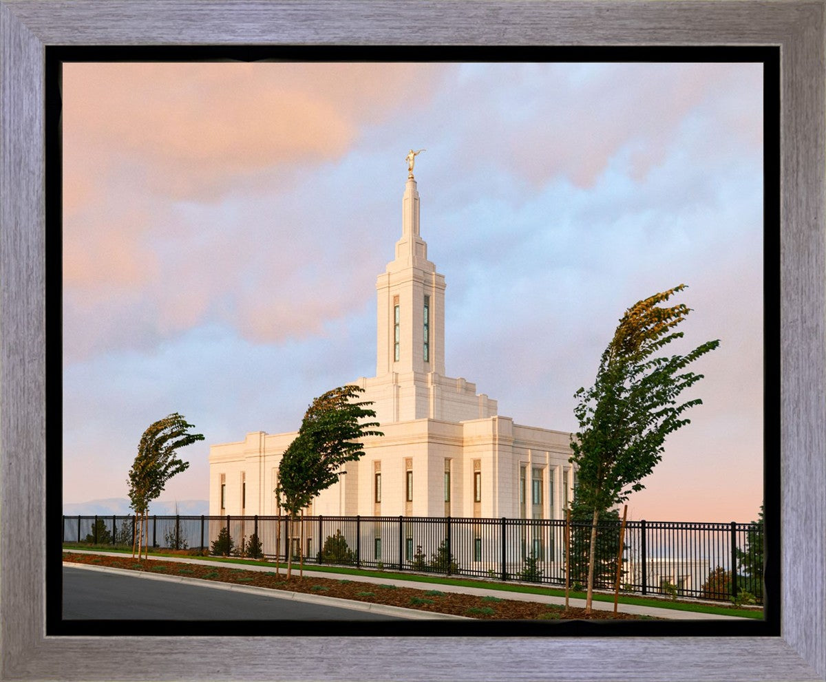 Pocatello Morning Sunrise Gallery Wrap