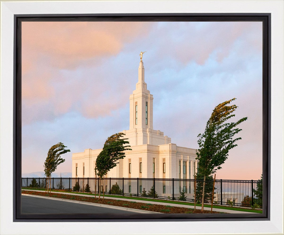 Pocatello Morning Sunrise Gallery Wrap