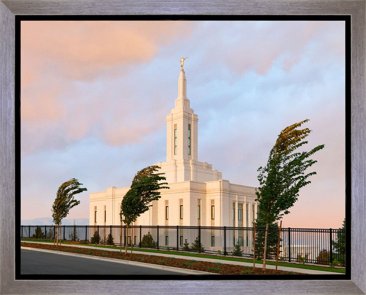 Pocatello Morning Sunrise Gallery Wrap
