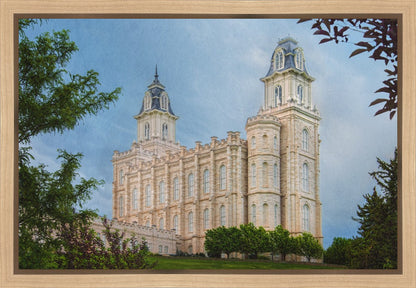 Manti Temple 02 Gallery Wrap