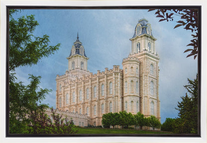 Manti Temple 02 Gallery Wrap