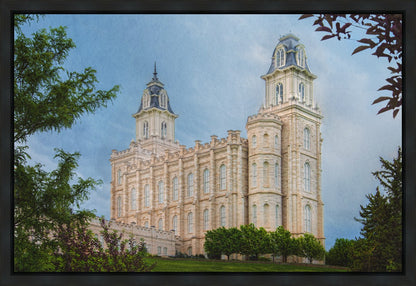 Manti Temple 02 Gallery Wrap