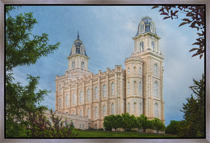 Manti Temple 02 Gallery Wrap