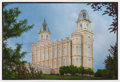 Manti Temple 02 Gallery Wrap