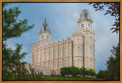 Manti Temple 02 Gallery Wrap