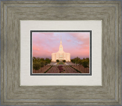 Red Cliffs Utah Glowing Sunset