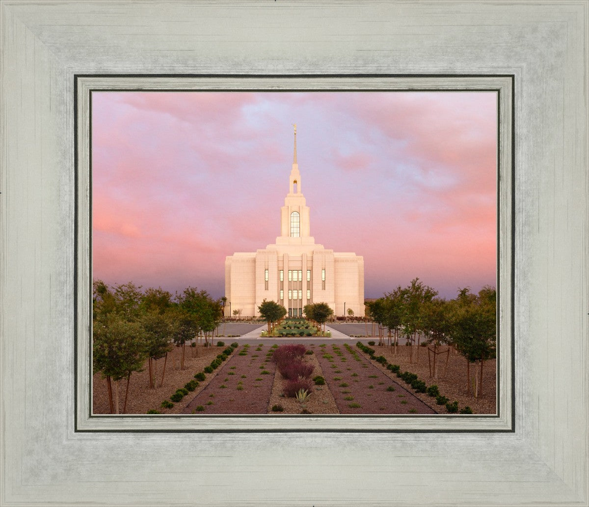 Red Cliffs Utah Glowing Sunset