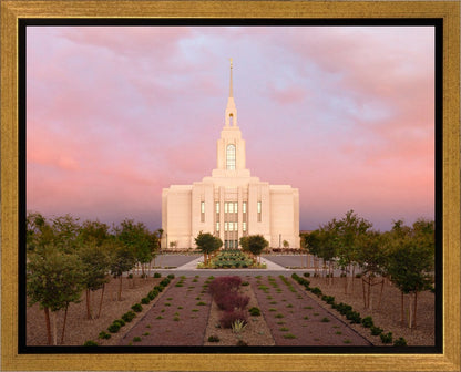 Red Cliffs Utah Glowing Sunset