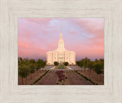 Red Cliffs Utah Glowing Sunset