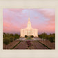 Red Cliffs Utah Glowing Sunset