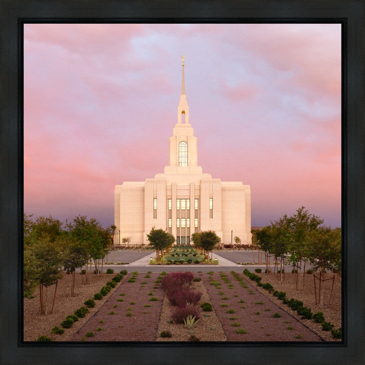 Red Cliffs Utah Glowing Sunset