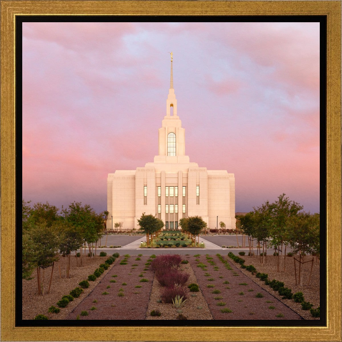 Red Cliffs Utah Glowing Sunset