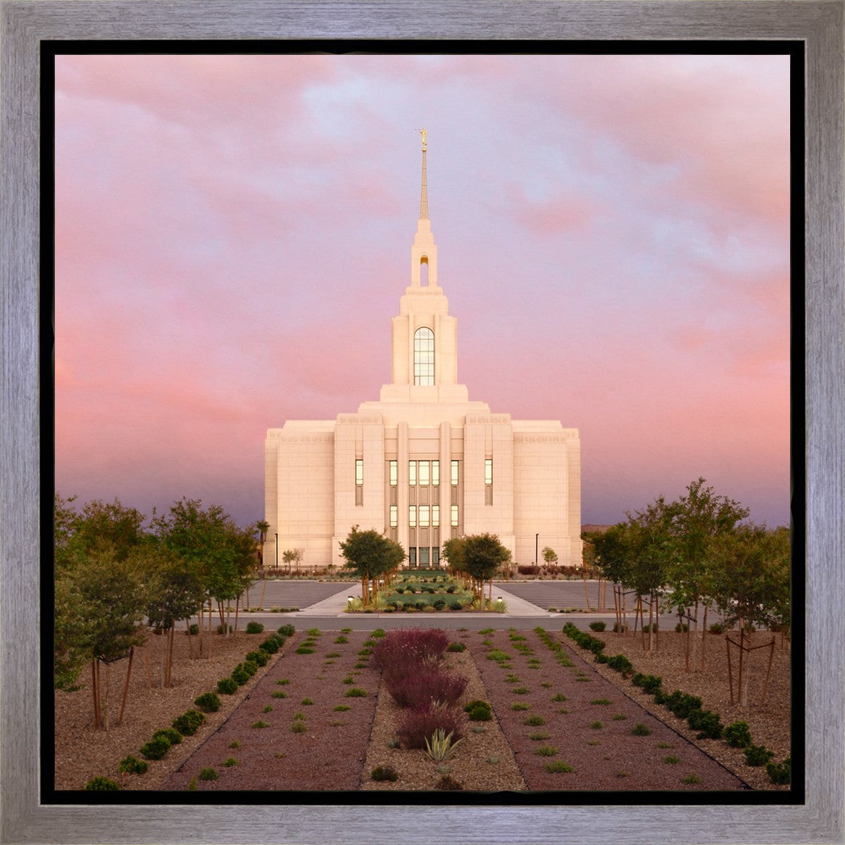 Red Cliffs Utah Glowing Sunset