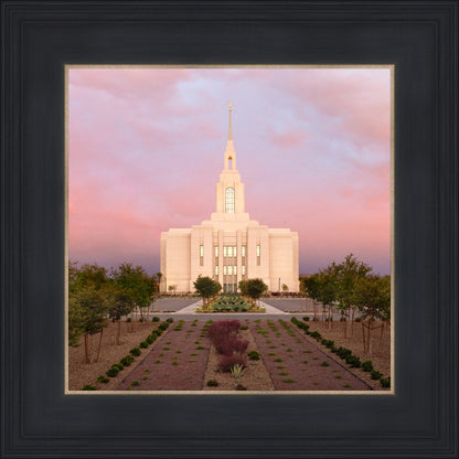 Red Cliffs Utah Glowing Sunset