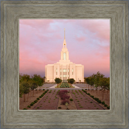 Red Cliffs Utah Glowing Sunset