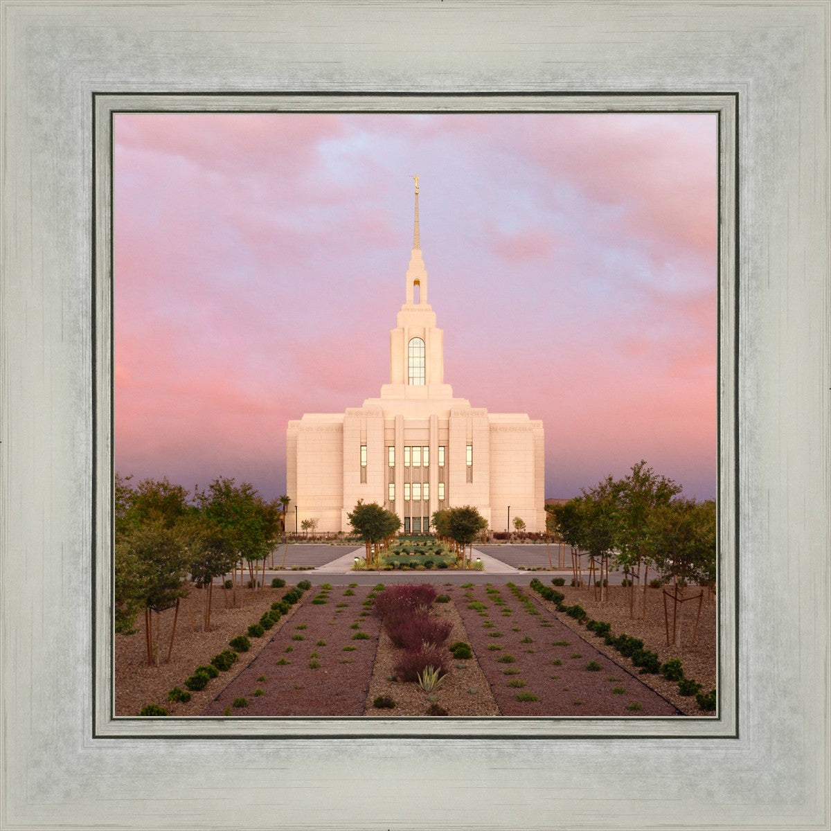 Red Cliffs Utah Glowing Sunset