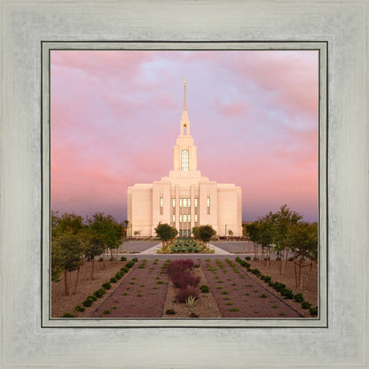 Red Cliffs Utah Glowing Sunset