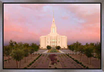 Red Cliffs Utah Glowing Sunset