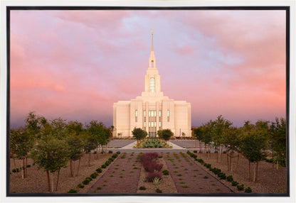 Red Cliffs Utah Glowing Sunset
