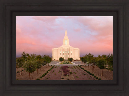 Red Cliffs Utah Glowing Sunset