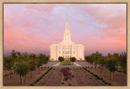 Red Cliffs Utah Glowing Sunset