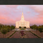 Red Cliffs Utah Glowing Sunset