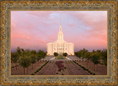 Red Cliffs Utah Glowing Sunset