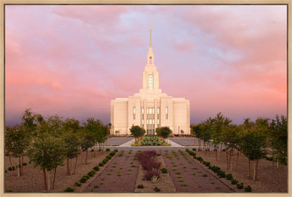 Red Cliffs Utah Glowing Sunset