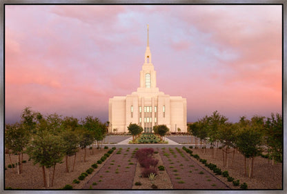 Red Cliffs Utah Glowing Sunset