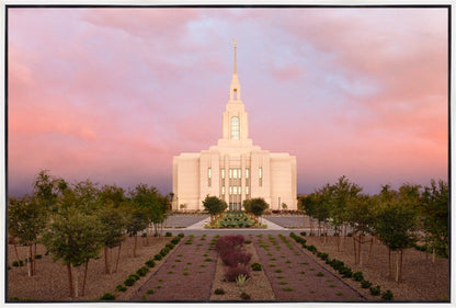 Red Cliffs Utah Glowing Sunset