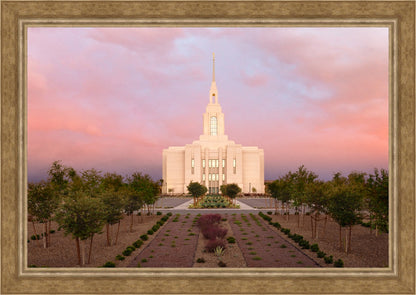 Red Cliffs Utah Glowing Sunset