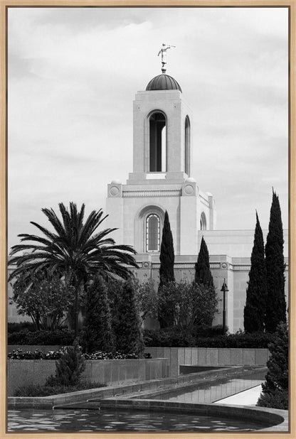 A Place of Peace Newport Beach Large Wall Art Gallery Wrap