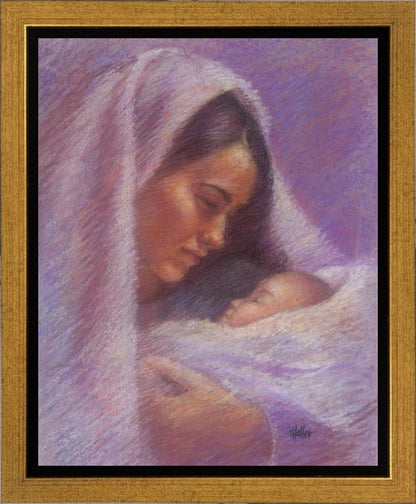 Mary & Jesus Pastel