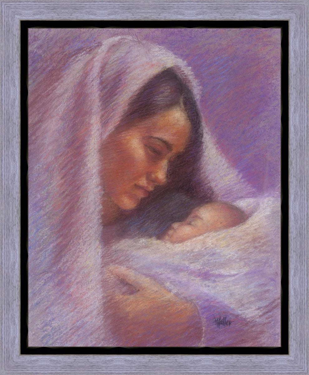 Mary & Jesus Pastel