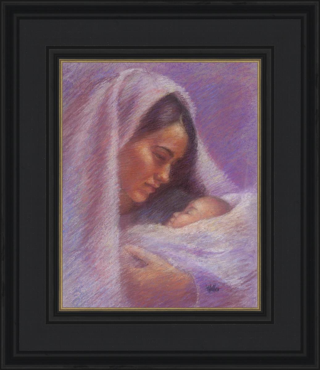 Mary & Jesus Pastel