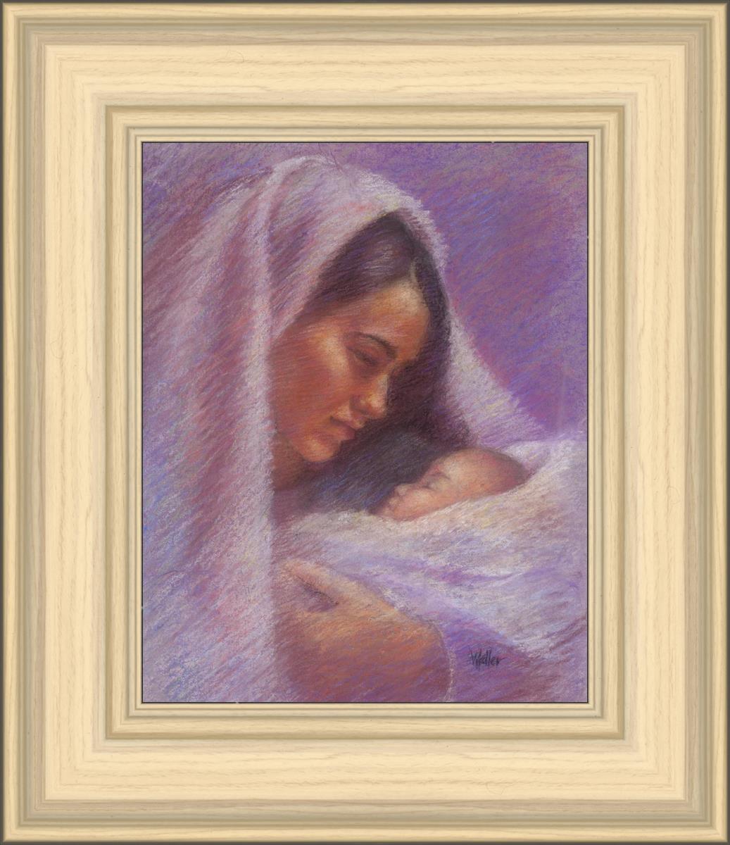 Mary & Jesus Pastel