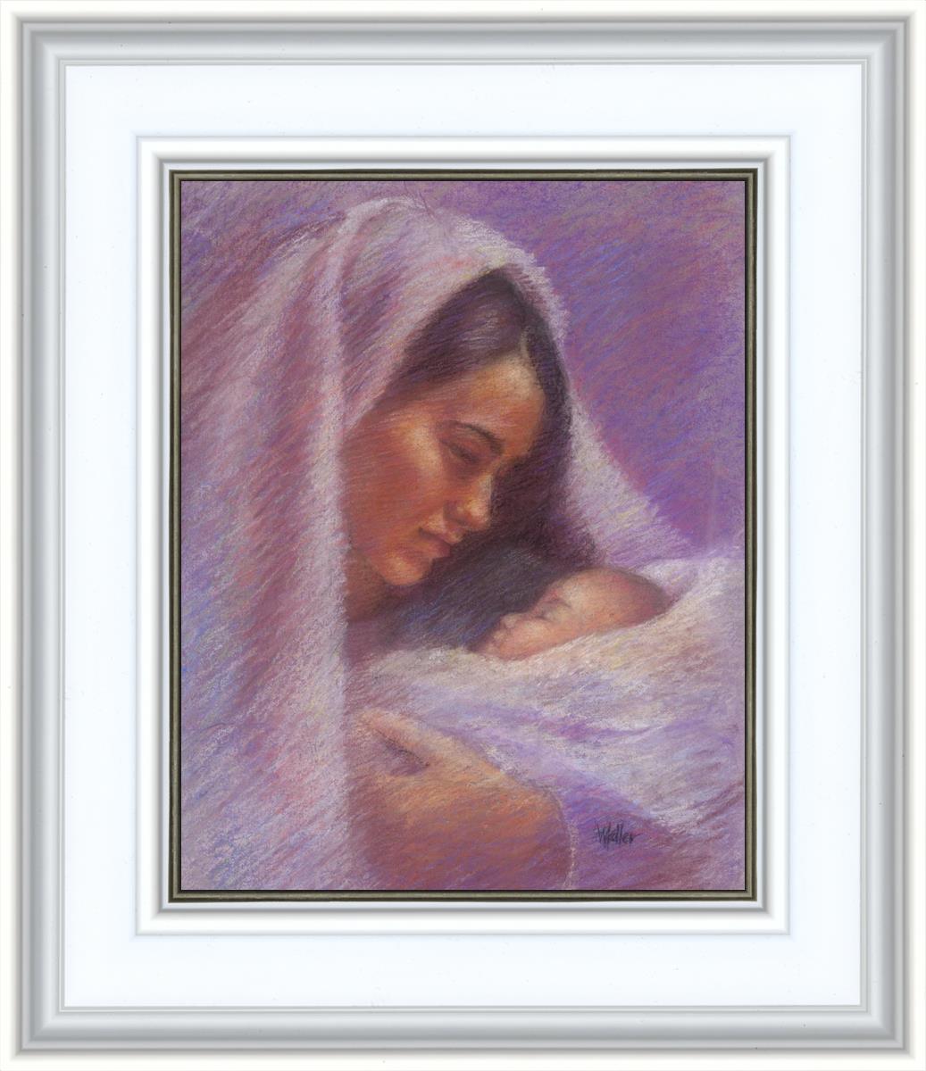 Mary & Jesus Pastel