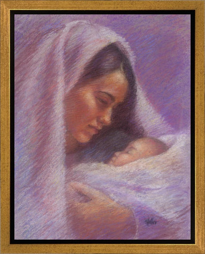Mary & Jesus Pastel