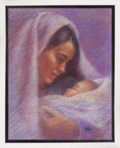 Mary & Jesus Pastel