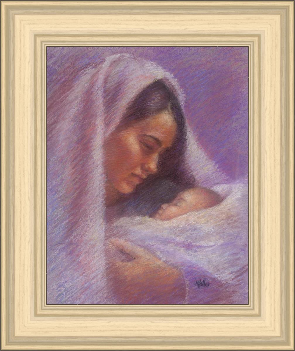 Mary & Jesus Pastel