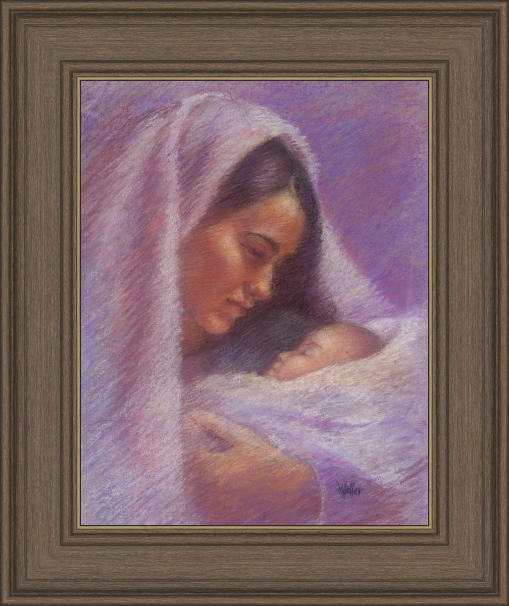 Mary & Jesus Pastel