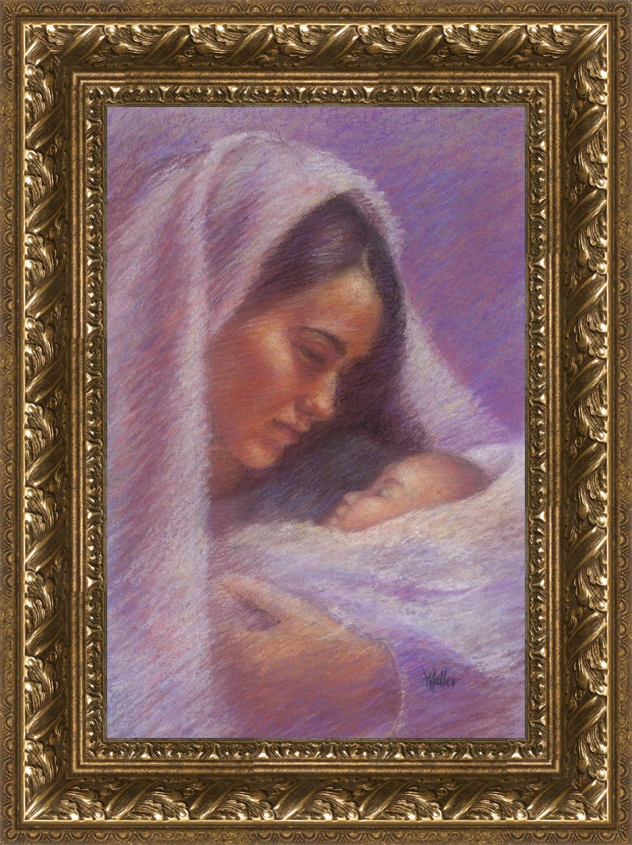 Mary & Jesus Pastel