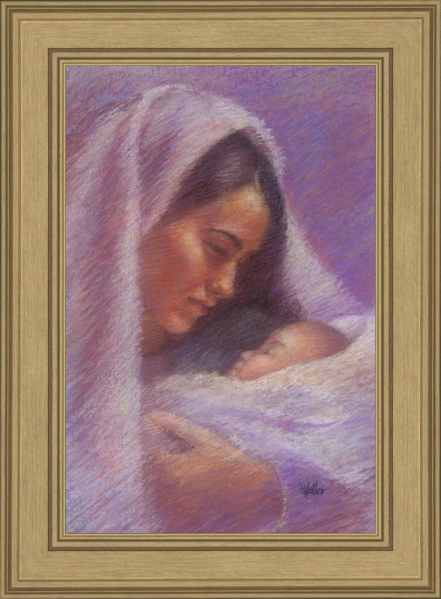 Mary & Jesus Pastel