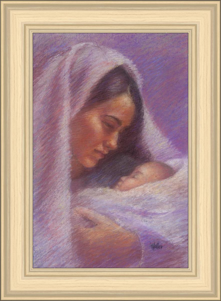 Mary & Jesus Pastel