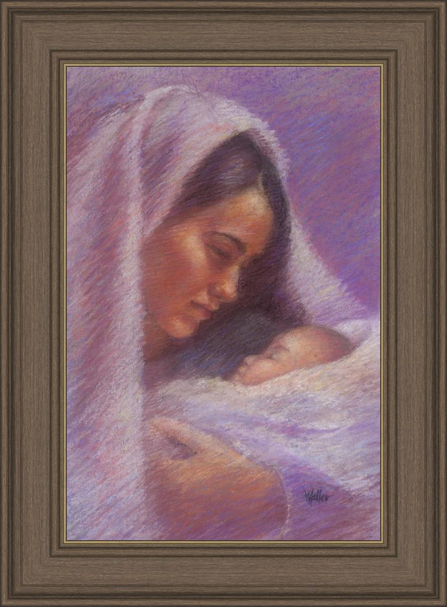 Mary & Jesus Pastel