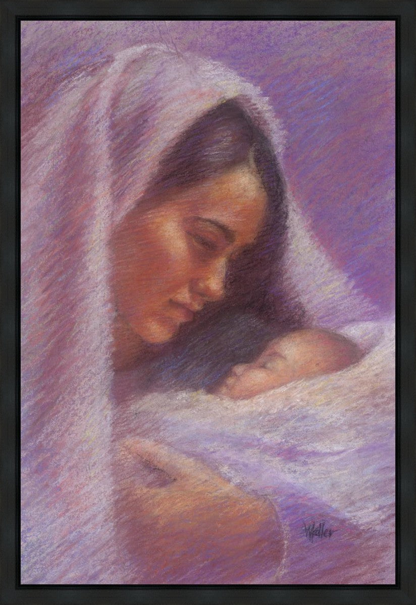 Mary & Jesus Pastel