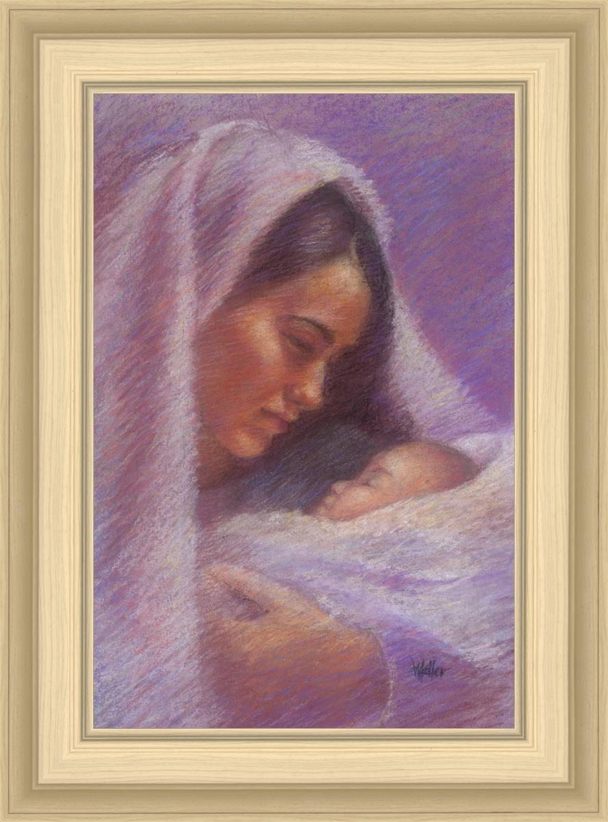 Mary & Jesus Pastel