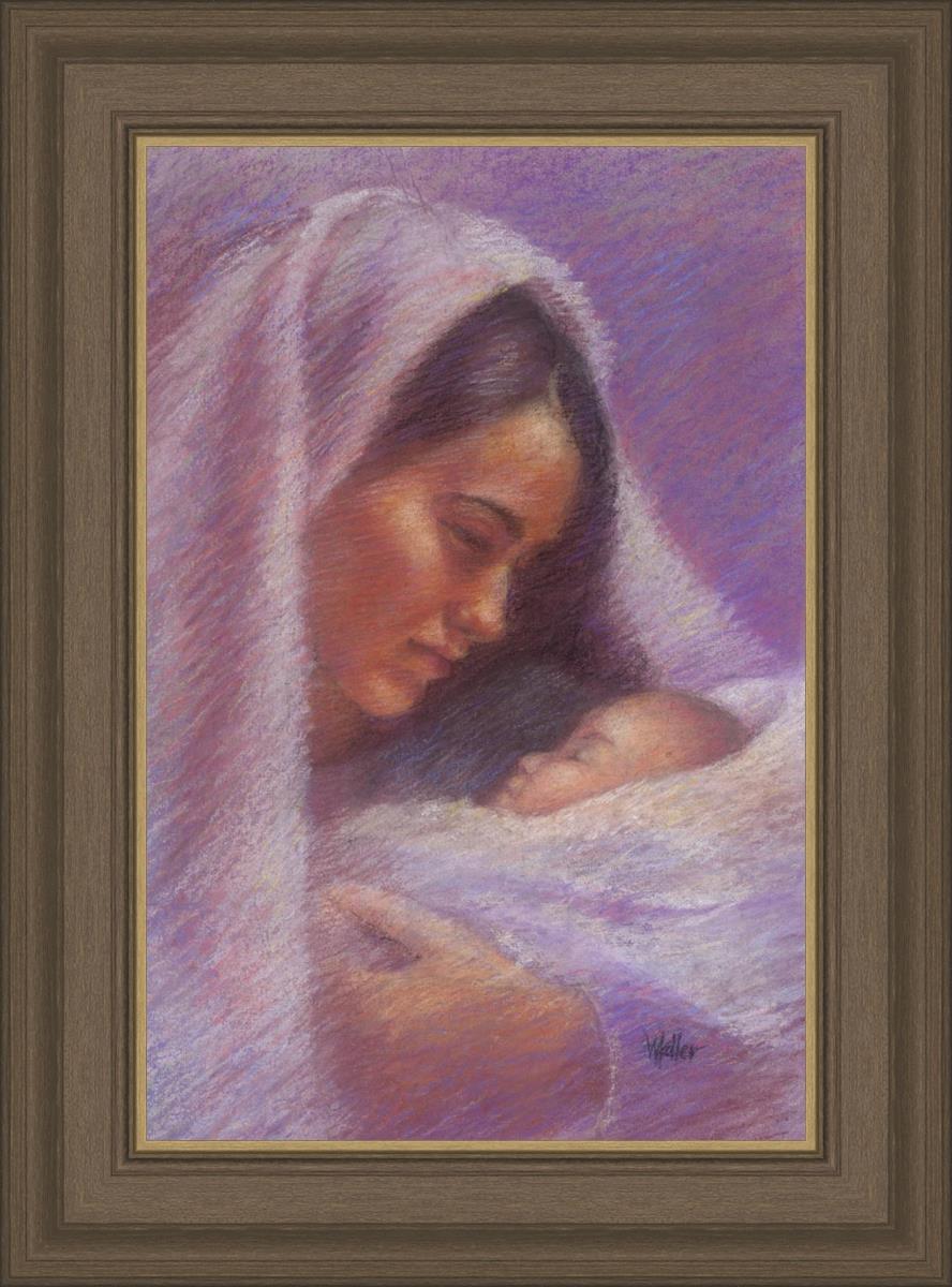 Mary & Jesus Pastel