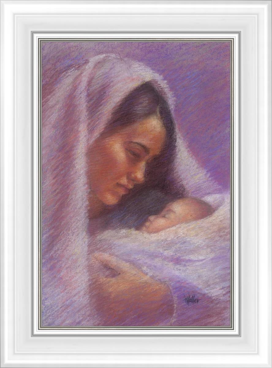 Mary & Jesus Pastel