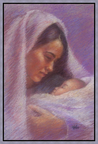Mary & Jesus Pastel